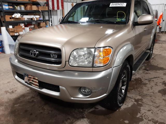 Photo 9 from auction – 2003 TOYOTA SEQUOIA SR with VIN 5TDZT34A63S197857