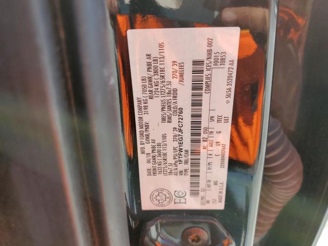 Photo 10 from auction – 2018 FORD F150 SUPER with VIN 1FTFW1EG7JFC72760