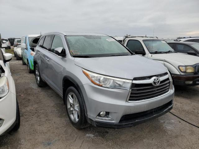 TOYOTA HIGHLANDER 2015 with VIN 5TDDKRFH0FS103535 - Photo from auction