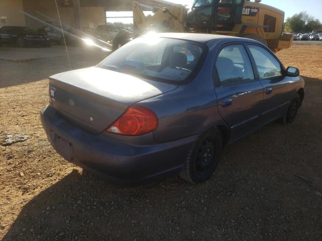 Photo 4 from auction – 2004 KIA SPECTRA BA with VIN KNAFB121545316886