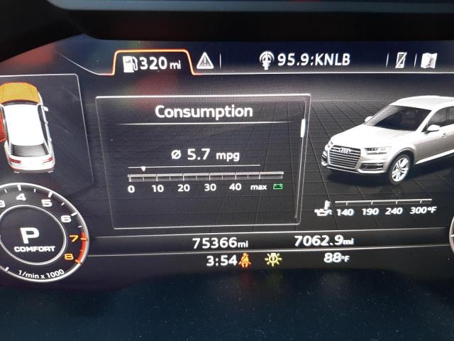 Photo 8 from auction – 2018 AUDI Q7 PREMIUM with VIN WA1LHAF77JD021853