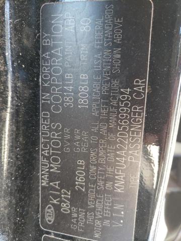 Photo 10 from auction – 2013 KIA FORTE EX with VIN KNAFU4A22D5699594