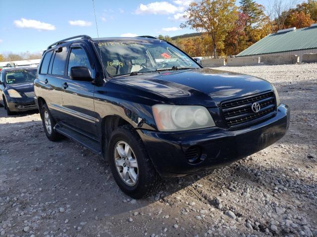 TOYOTA HIGHLANDER 2003 with VIN JTEHF21A230125263 - Photo from auction
