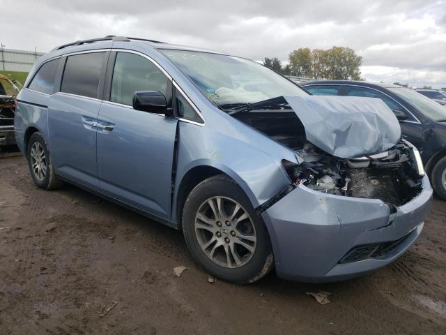 HONDA ODYSSEY EX 2013 with VIN 5FNRL5H65DB047651 - Photo from auction