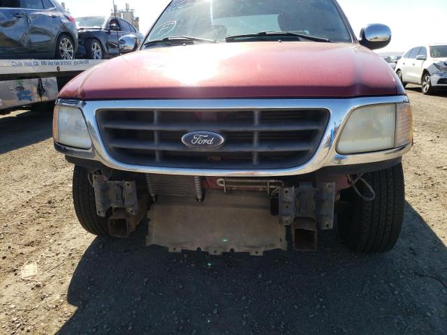 Photo 9 from auction – 2001 FORD F150 SUPER with VIN 1FTRW07L31KB19687