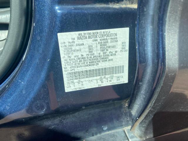 Photo 10 from auction – 2003 MAZDA TRIBUTE ES with VIN 4F2CZ06163KM20129