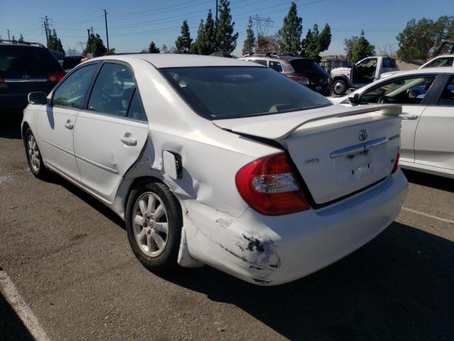 Photo 3 from auction – 2002 TOYOTA CAMRY LE with VIN 4T1BF32KX2U026216