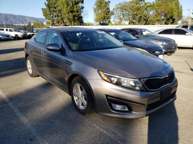 KIA OPTIMA LX 2015 with VIN 5XXGM4A73FG413737 - Photo from auction