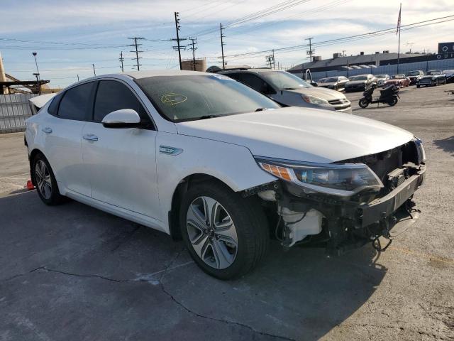 KIA OPTIMA HYB 2017 with VIN KNAGU4LE2H5012986 - Photo from auction