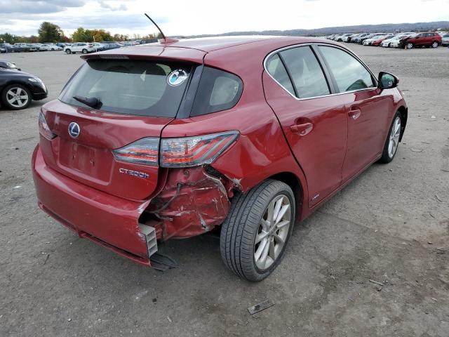 Photo 4 from auction – 2012 LEXUS CT 200 with VIN JTHKD5BH6C2102875