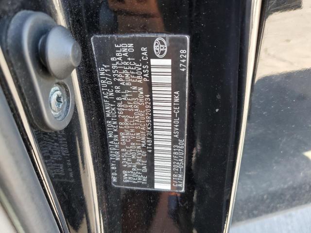 Photo 10 from auction – 2011 TOYOTA CAMRY BASE with VIN 4T4BF3EK5BR209234