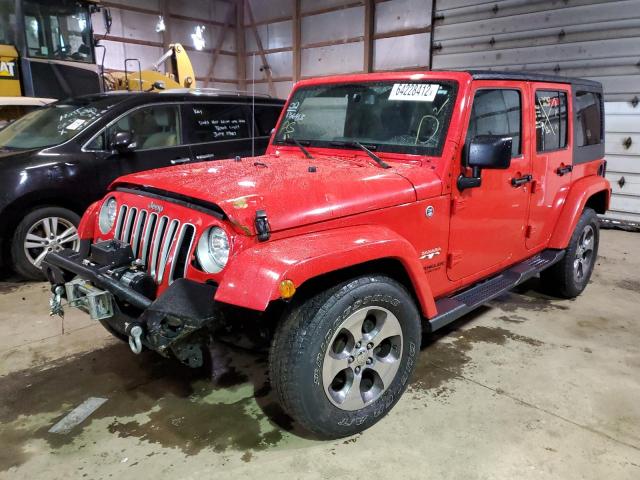 Photo 2 from auction – 2016 JEEP WRANGLER U with VIN 1C4BJWEG3GL165421