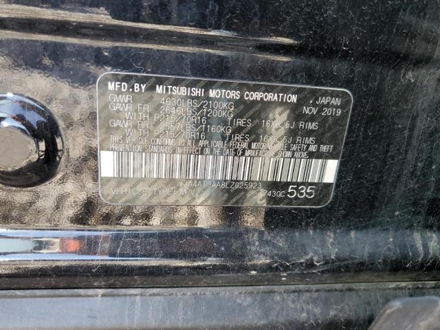 Photo 10 from auction – 2020 MITSUBISHI ECLIPSE CR with VIN JA4AT3AA8LZ025923