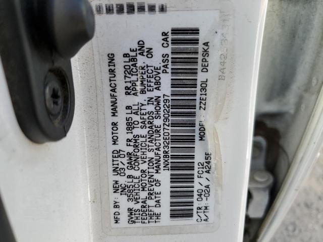Photo 10 from auction – 2007 TOYOTA COROLLA CE with VIN 1NXBR32E07Z902297