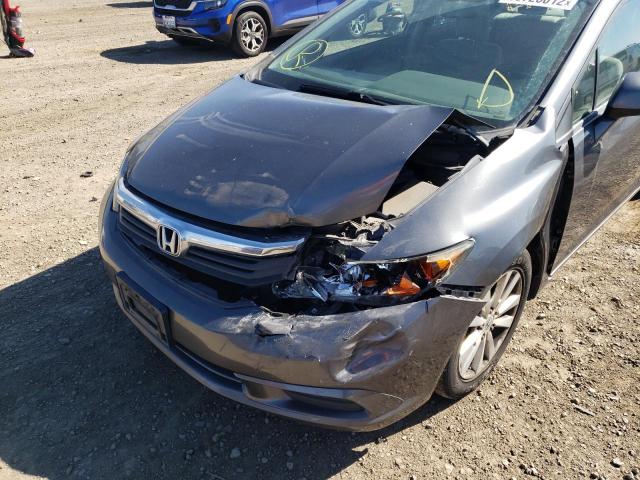 Photo 9 from auction – 2012 HONDA CIVIC EX with VIN 19XFB2F83CE381979