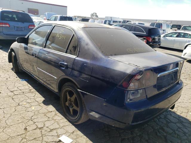 Photo 3 from auction – 2003 HONDA CIVIC LX with VIN 2HGES16513H609947