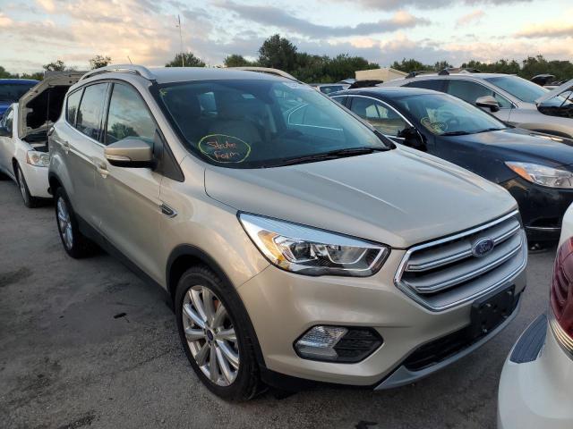 FORD ESCAPE TIT 2017 with VIN 1FMCU0JD9HUD24941 - Photo from auction