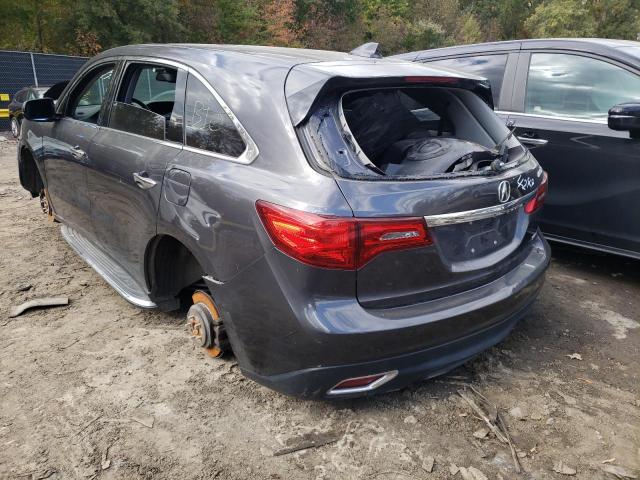 Photo 3 from auction – 2014 ACURA MDX TECHNO with VIN 5FRYD4H45EB004249