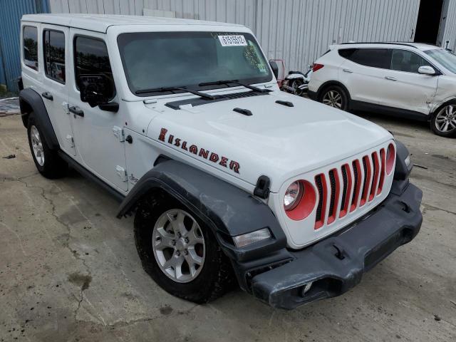 JEEP WRANGLER U 2021 with VIN 1C4HJXDN5MW558329 - Photo from auction