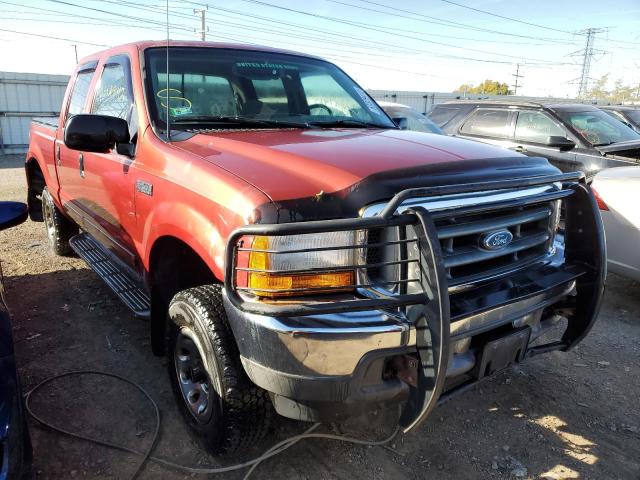FORD F250 SUPER 2001 with VIN 1FTNW21S71EC31577 - Photo from auction