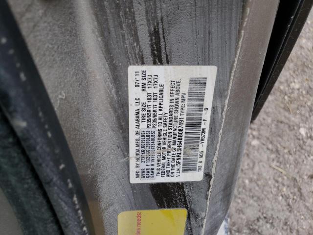 Photo 10 from auction – 2011 HONDA ODYSSEY EX with VIN 5FNRL5H64BB087491