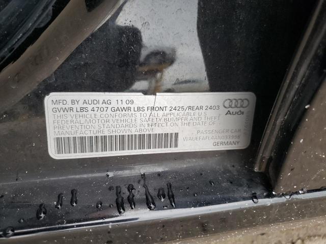 Photo 10 from auction – 2010 AUDI A4 PREMIUM with VIN WAUEFAFL4AN033998