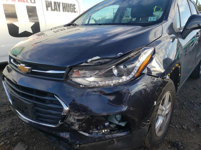 Photo 9 from auction – 2022 CHEVROLET TRAX 1LT with VIN KL7CJPSM5NB535319