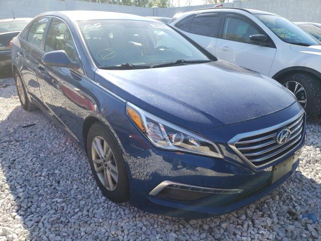 HYUNDAI SONATA SE 2015 with VIN 5NPE24AF0FH159574 - Photo from auction