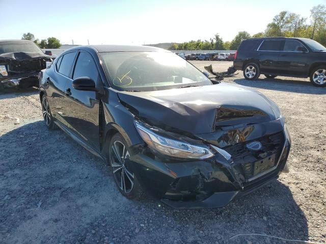 NISSAN SENTRA SR 2020 with VIN 3N1AB8DV1LY280110 - Photo from auction