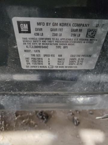 Photo 14 from auction – 2017 CHEVROLET TRAX 1LT with VIN KL7CJLSB0HB164842