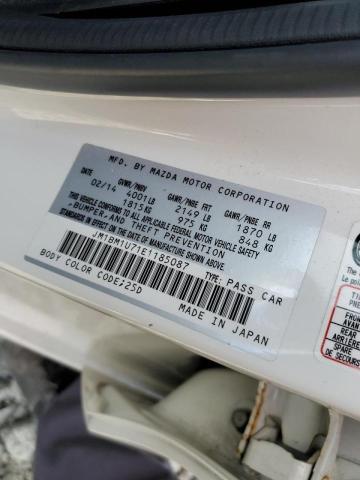 Photo 10 from auction – 2014 MAZDA 3 SPORT with VIN JM1BM1U71E1185087