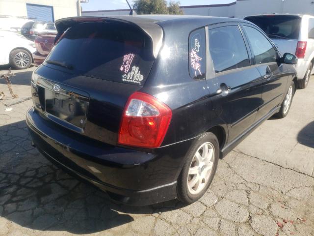 Photo 4 from auction – 2005 KIA SPECTRA5 with VIN KNAFE161255075419