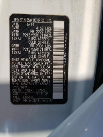 Photo 10 from auction – 2014 NISSAN JUKE S with VIN JN8AF5MV7ET480652
