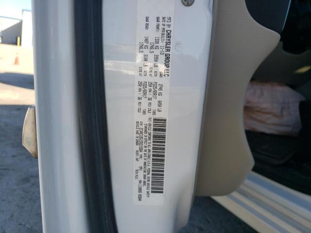Photo 10 from auction – 2014 CHRYSLER TOWN & COU with VIN 2C4RC1BG1ER215964
