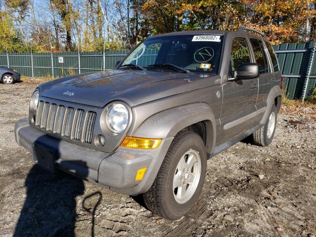 Photo 2 from auction – 2007 JEEP LIBERTY SP with VIN 1J4GL48K67W710220