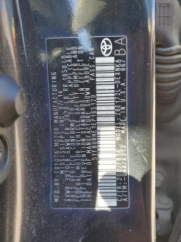 Photo 10 from auction – 2014 TOYOTA COROLLA L with VIN 5YFBURHE1EP165120