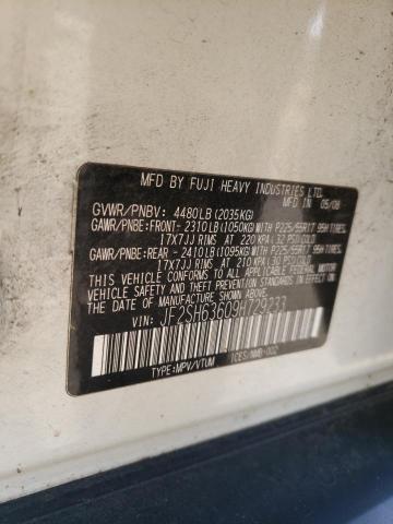 Фото 10 с аукциона – 2009 SUBARU FORESTER 2 с VIN JF2SH63609H729233