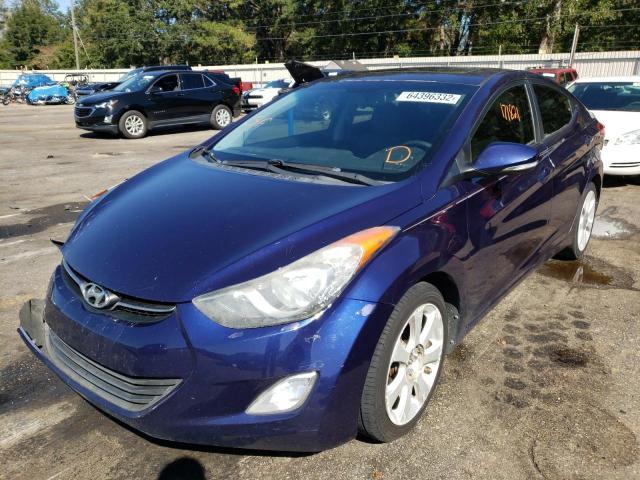 Photo 2 from auction – 2012 HYUNDAI ELANTRA GL with VIN 5NPDH4AE5CH128169