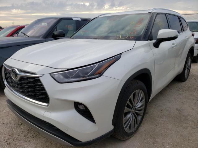 Photo 2 from auction – 2021 TOYOTA HIGHLANDER with VIN 5TDFZRAH1MS069761