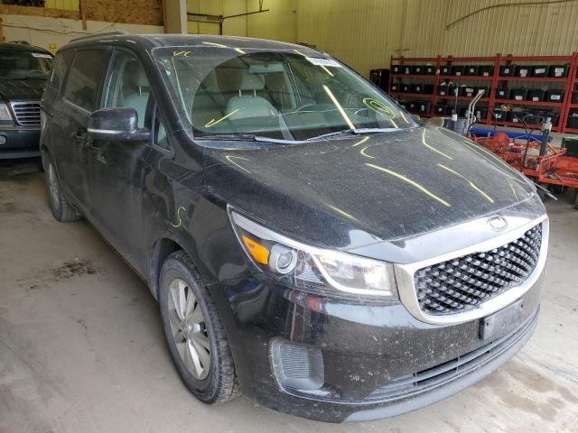 KIA SEDONA LX 2016 with VIN KNDMB5C16G6163322 - Photo from auction