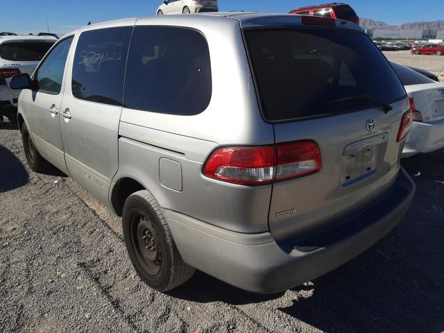 Photo 3 from auction – 2001 TOYOTA SIENNA CE with VIN 4T3ZF19C11U405354