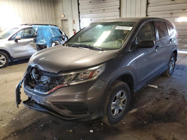 Photo 2 from auction – 2016 HONDA CR-V LX with VIN 5J6RM4H32GL042058