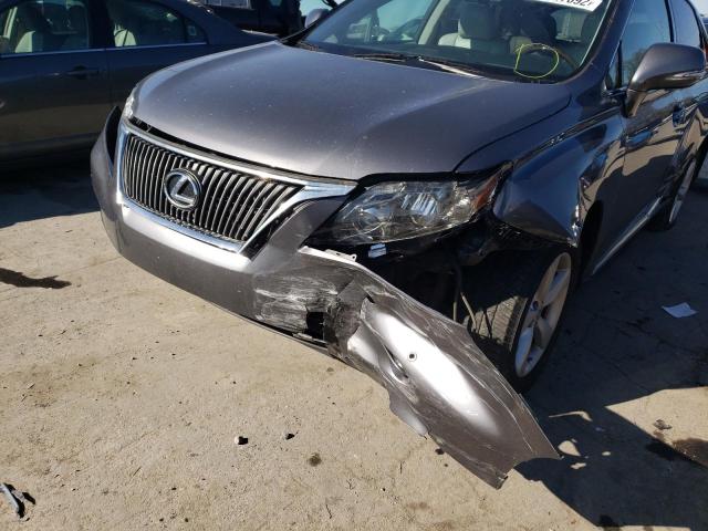 Photo 9 from auction – 2012 LEXUS RX 350 with VIN 2T2BK1BA5CC123376