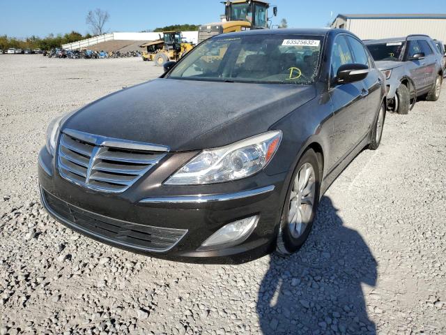 Photo 2 from auction – 2013 HYUNDAI GENESIS 3. with VIN KMHGC4DD3DU244455
