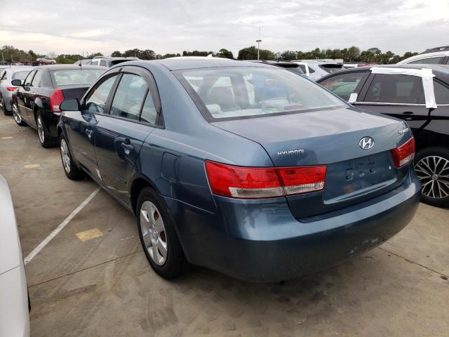 Photo 3 from auction – 2006 HYUNDAI SONATA GL with VIN KMHET46C86A109262