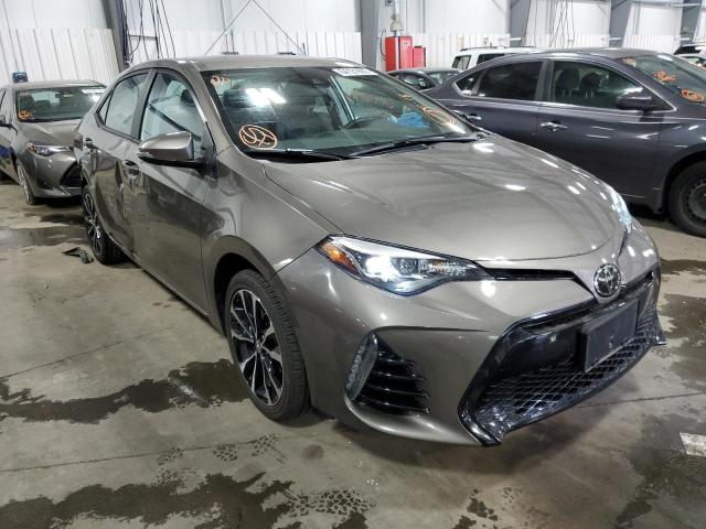 TOYOTA COROLLA SE 2017 with VIN 2T1BURHE1HC817058 - Photo from auction