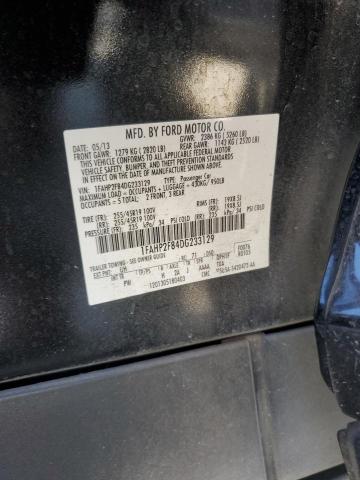 Photo 10 from auction – 2013 FORD TAURUS LIM with VIN 1FAHP2F84DG233129