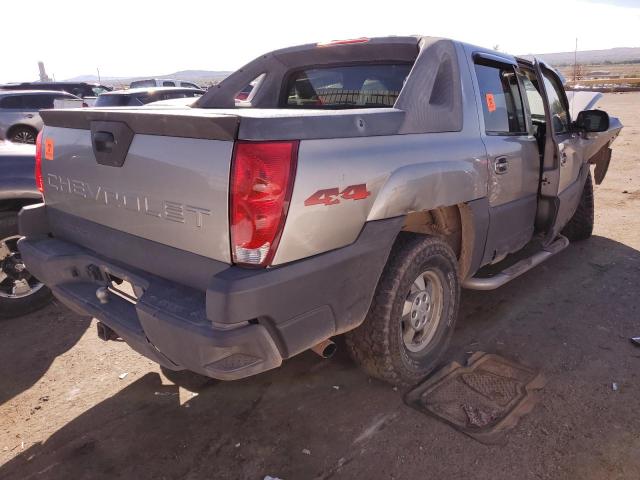Photo 4 from auction – 2003 CHEVROLET AVALANCHE with VIN 3GNEK13T63G236719