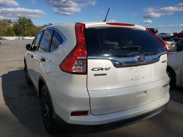 Photo 3 from auction – 2016 HONDA CR-V SE with VIN 5J6RM4H41GL062245