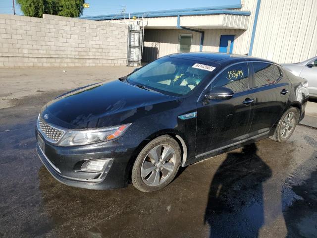 KIA OPTIMA HYB 2014 with VIN KNAGN4ADXE5063879 - Photo from auction